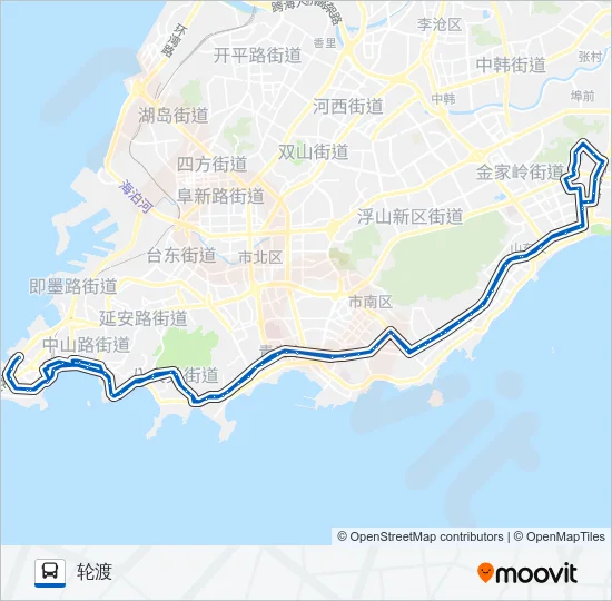 321路环线 Bus Line Map