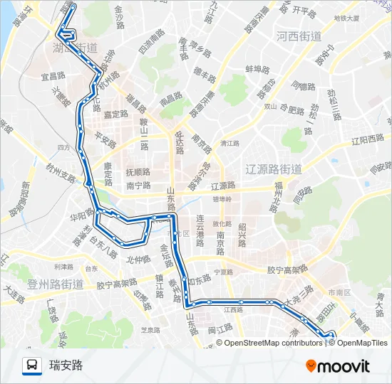 322路环线 Bus Line Map