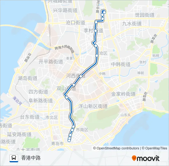 363路大站 Bus Line Map