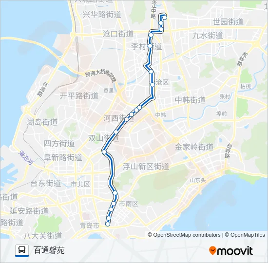 363路大站 Bus Line Map