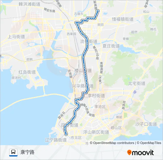 373路专线 Bus Line Map