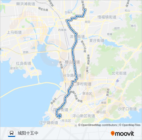 373路专线 Bus Line Map