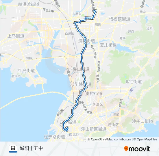 373路专线 Bus Line Map