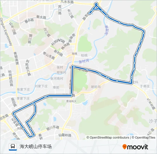384路环线 Bus Line Map