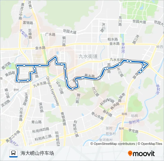388路外环 Bus Line Map