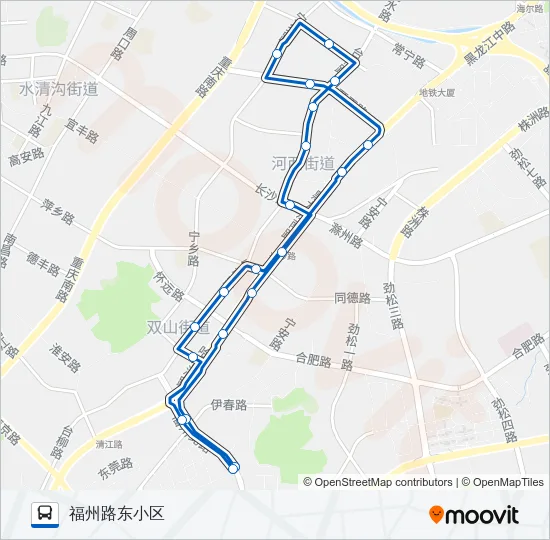 405路环线 Bus Line Map