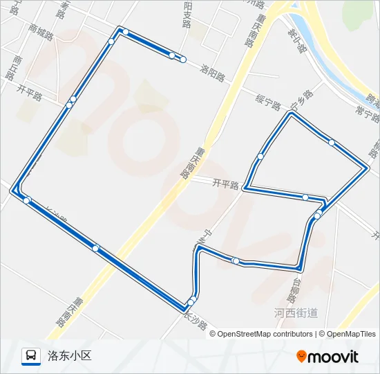 410路环线 Bus Line Map