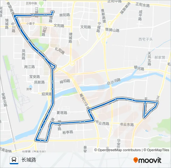 910路环线 Bus Line Map
