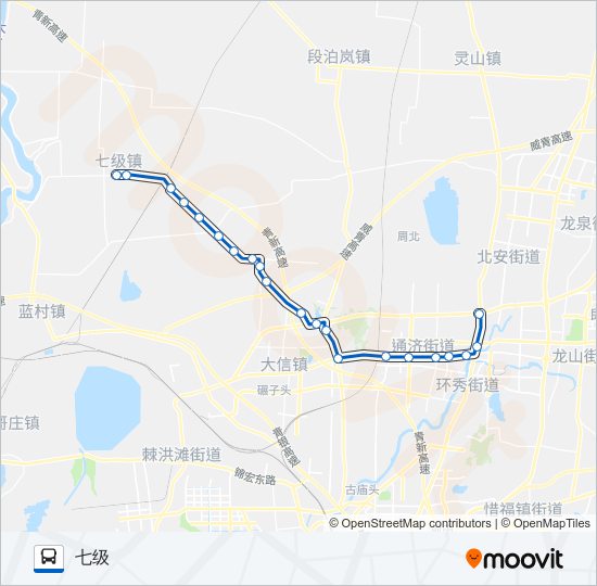 即墨109路 bus Line Map