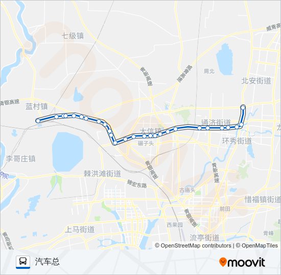 即墨110路 Bus Line Map