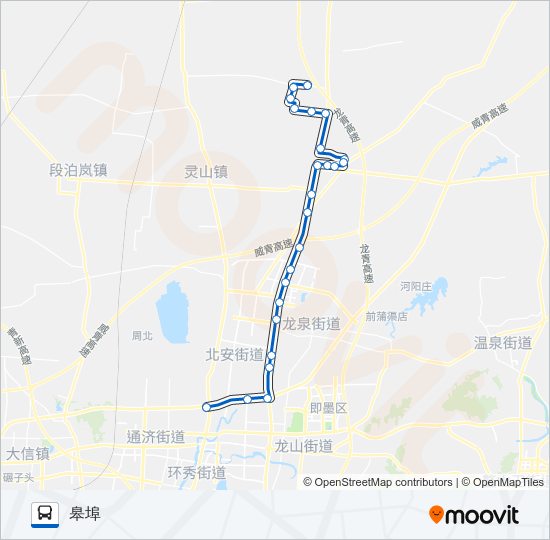 即墨112路 bus Line Map