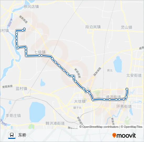 即墨115路 Bus Line Map