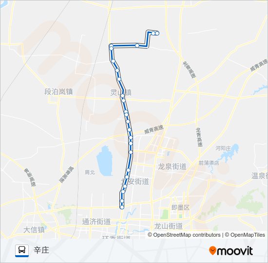 即墨116路 bus Line Map
