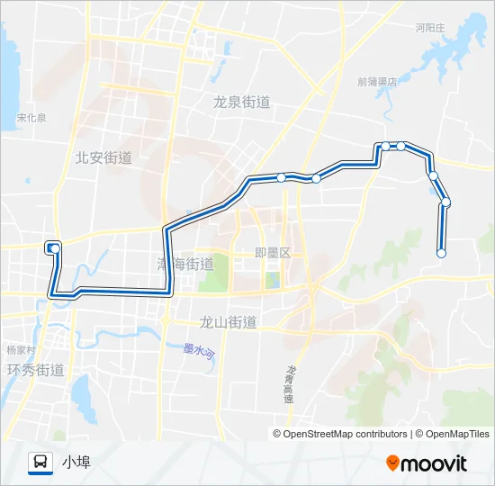 即墨117路 Bus Line Map