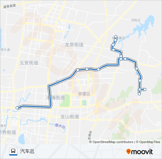 即墨117路 Bus Line Map