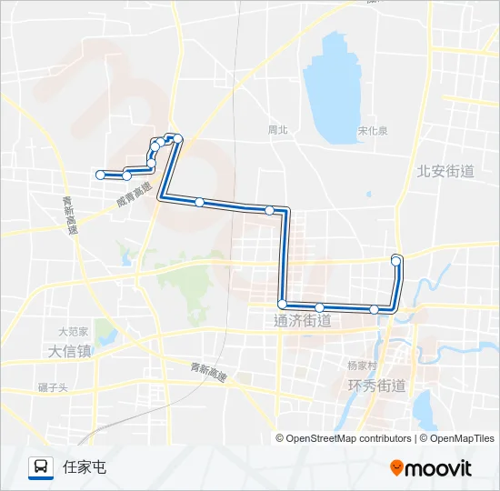 即墨122路 Bus Line Map