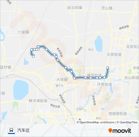 即墨125路 Bus Line Map