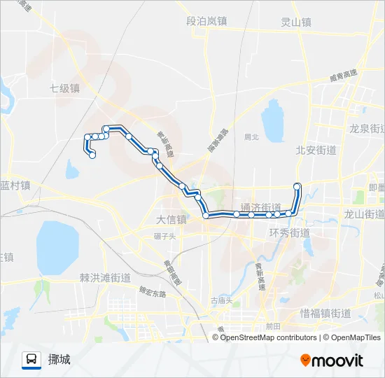 即墨125路 Bus Line Map