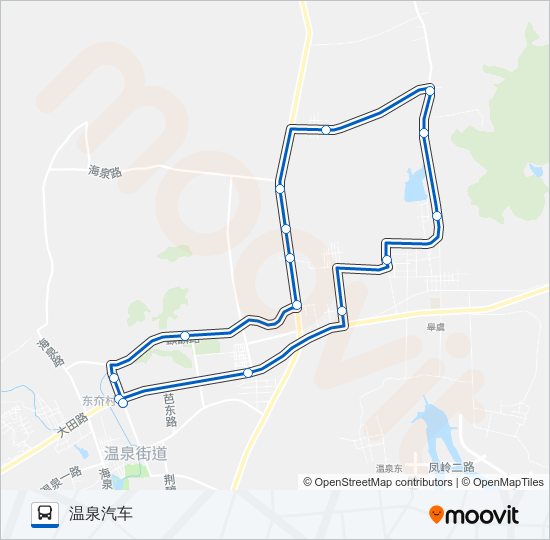 即墨305路 bus Line Map