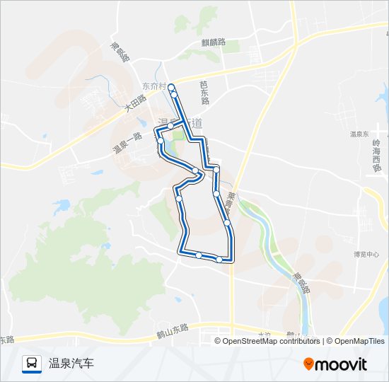 即墨308路 bus Line Map