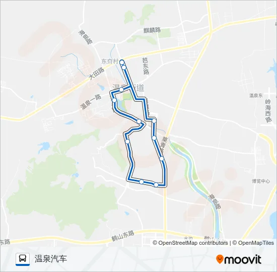 即墨308路 Bus Line Map