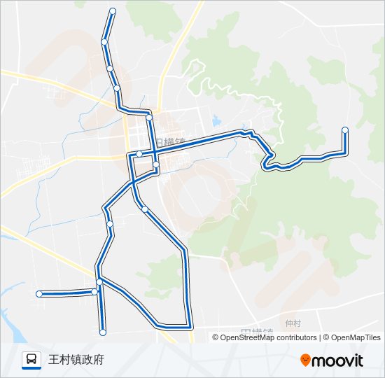 公交即墨310路的线路图