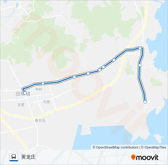 公交即墨314路的线路图