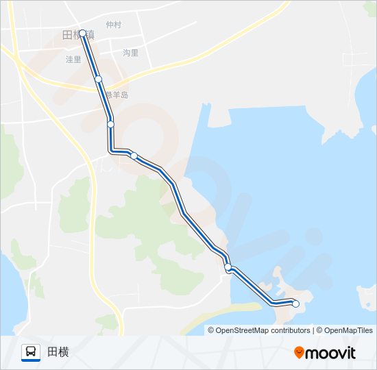 即墨316路 bus Line Map