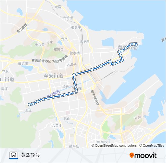 公交开发区10路的线路图