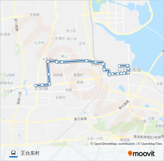 开发区23路 Bus Line Map