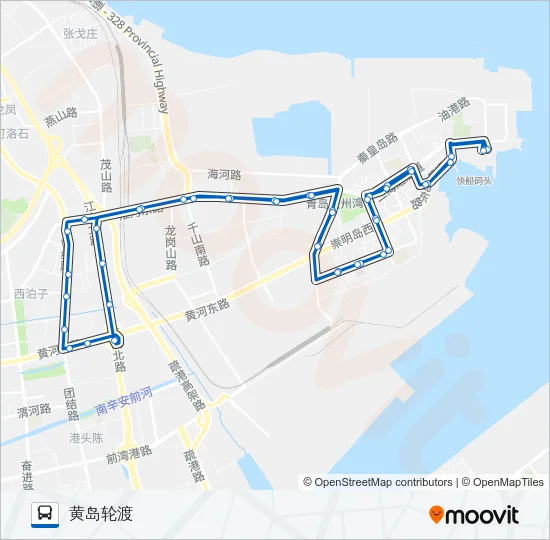 开发区24路 Bus Line Map
