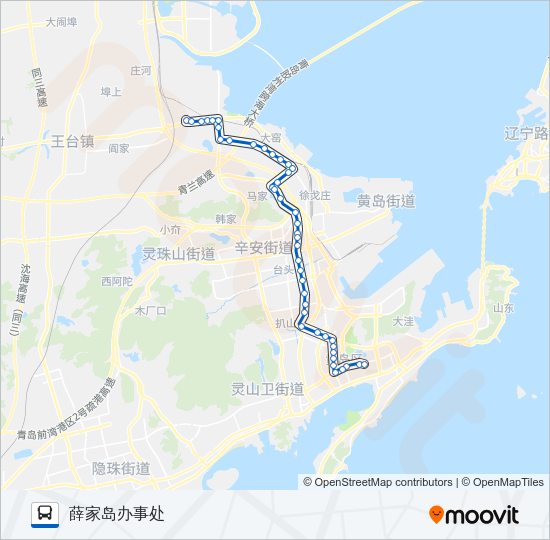 公交开发区26路的线路图