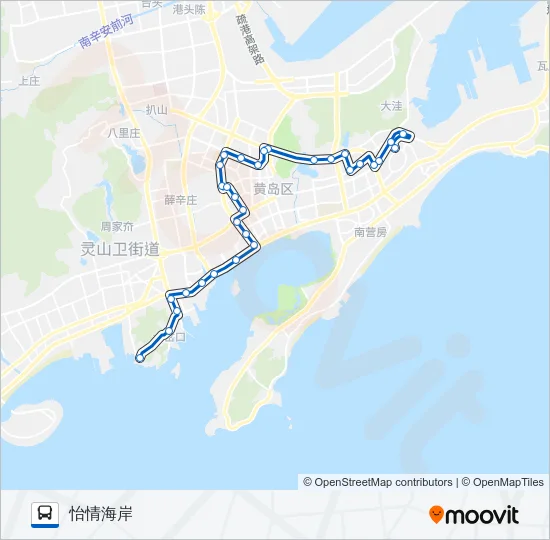 公交开发区27路的线路图