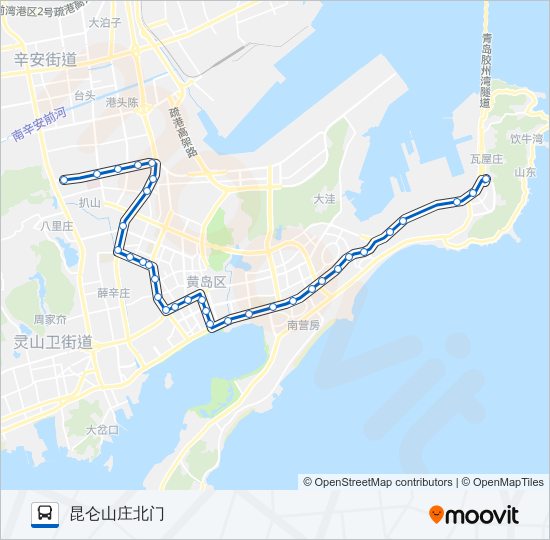 公交开发区31路的线路图