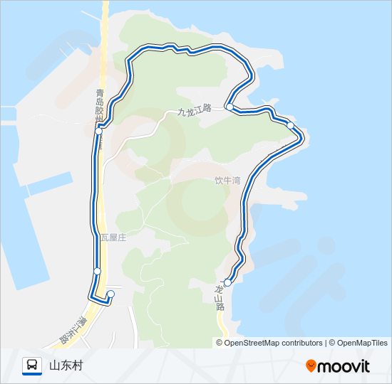 开发区32路 bus Line Map