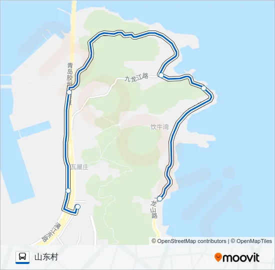 开发区32路 Bus Line Map