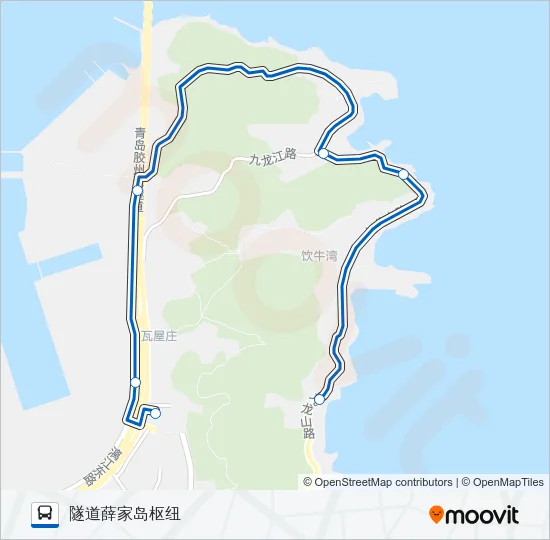 开发区32路 Bus Line Map