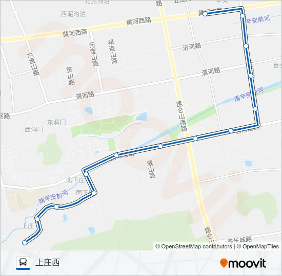 开发区36路 Bus Line Map
