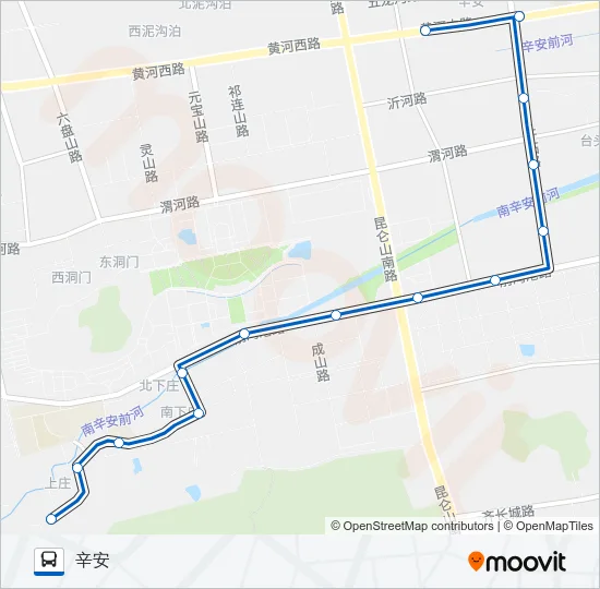 开发区36路 Bus Line Map