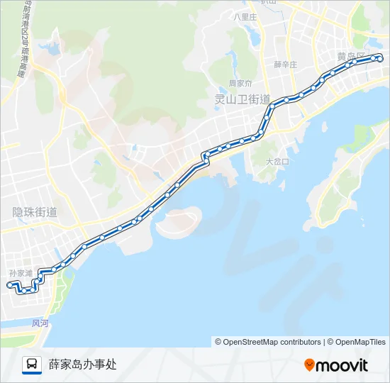 开发区37路 Bus Line Map