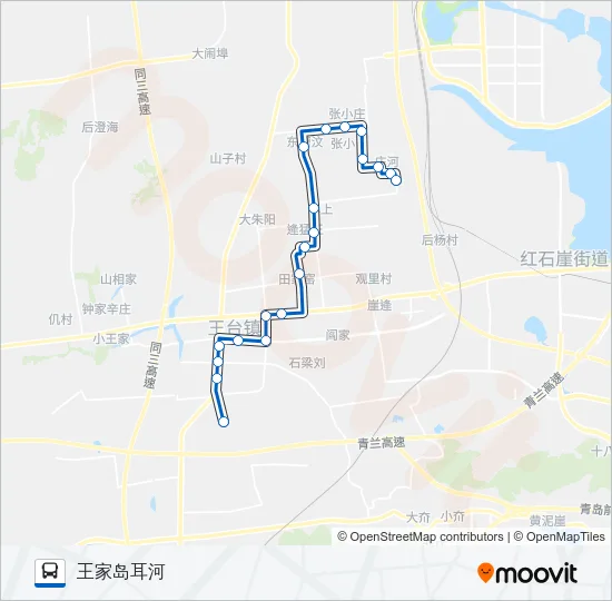 开发区39路 Bus Line Map