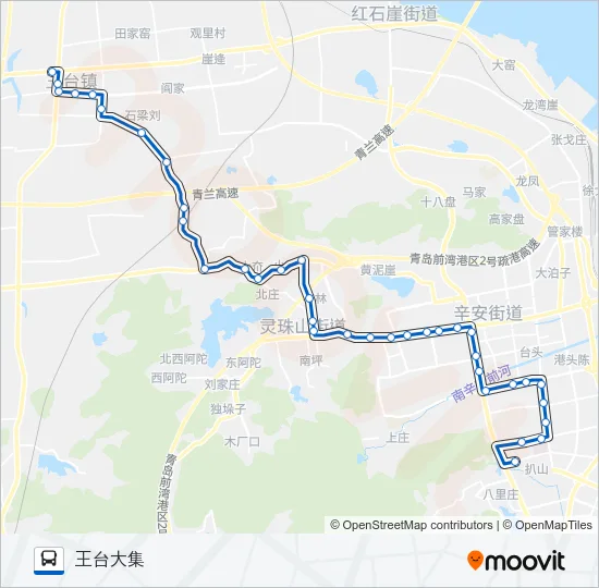 开发区41路 Bus Line Map