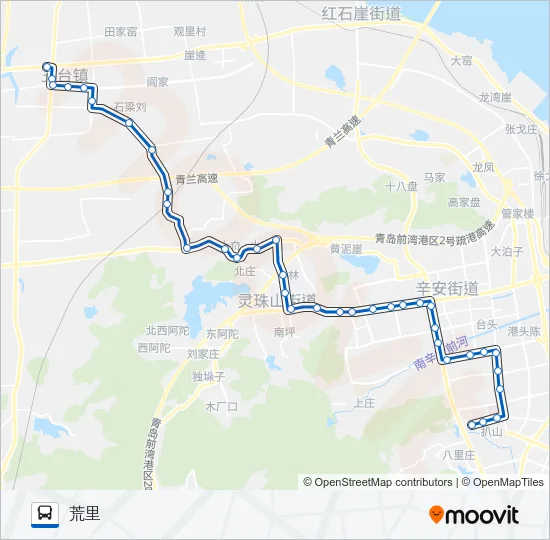 开发区41路 Bus Line Map