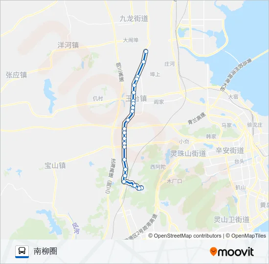 开发区48路 Bus Line Map