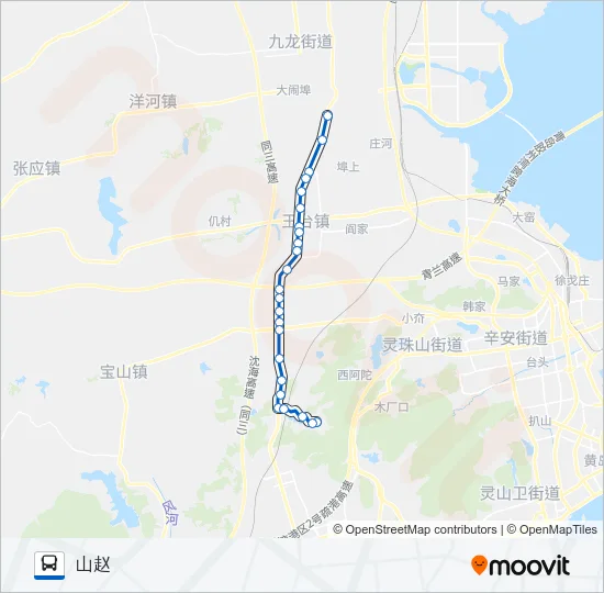 开发区48路 Bus Line Map