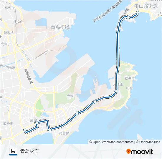 公交隧道3区间路的线路图
