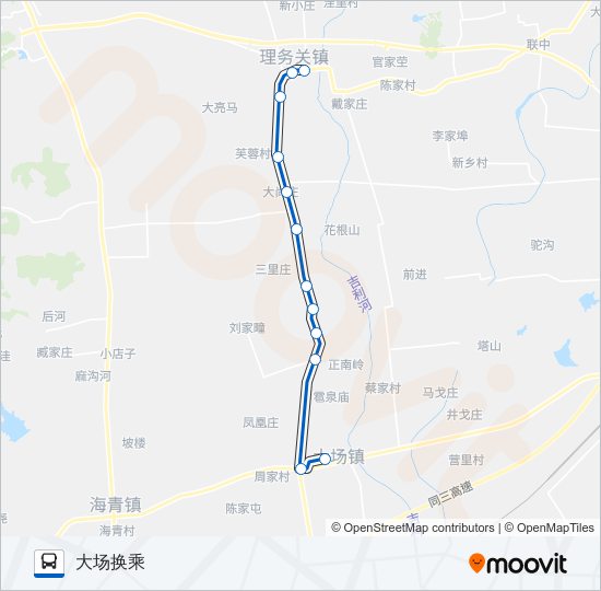 黄岛606路 bus Line Map