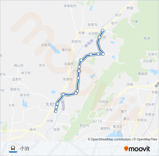 黄岛733路 Bus Line Map