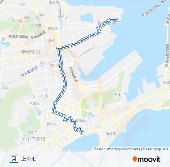 开发区801路 Bus Line Map