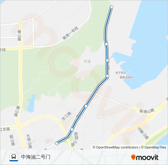 开发区802路 Bus Line Map